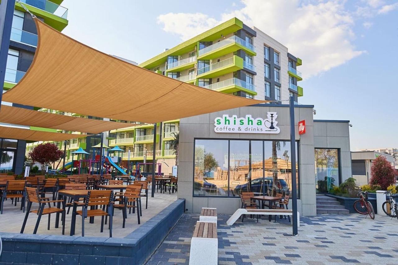 Baby Sea View And Pools Apartment- Mamaia Beach Resort Navodari Dış mekan fotoğraf